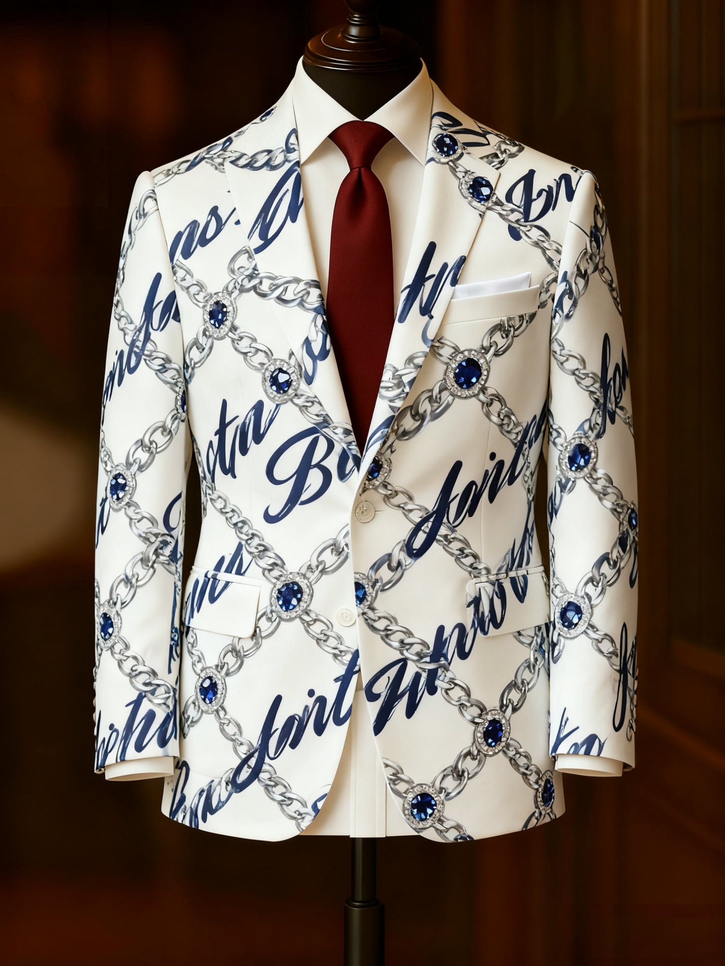 Men's Business Retro Casual Suit Jacket