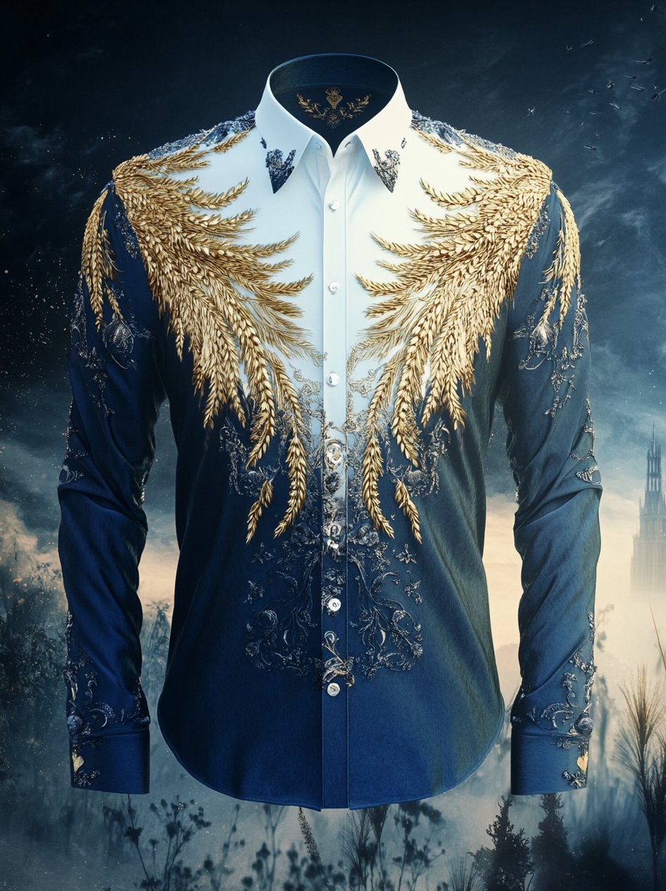 Men's Luxury Gorgeous Long Sleeve Shirt