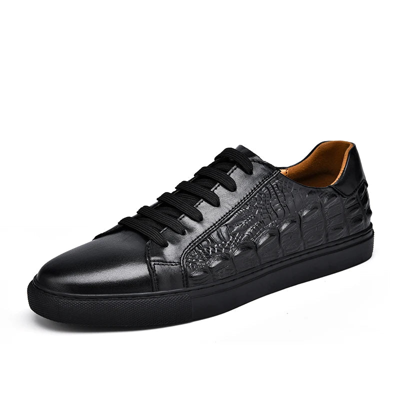 Genuine leather luxury shoes
