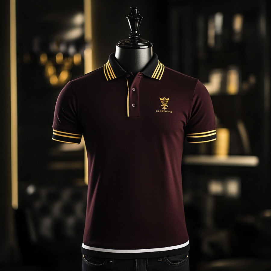 Luxury Polo shirt Men's fashion high quality Suits shirt