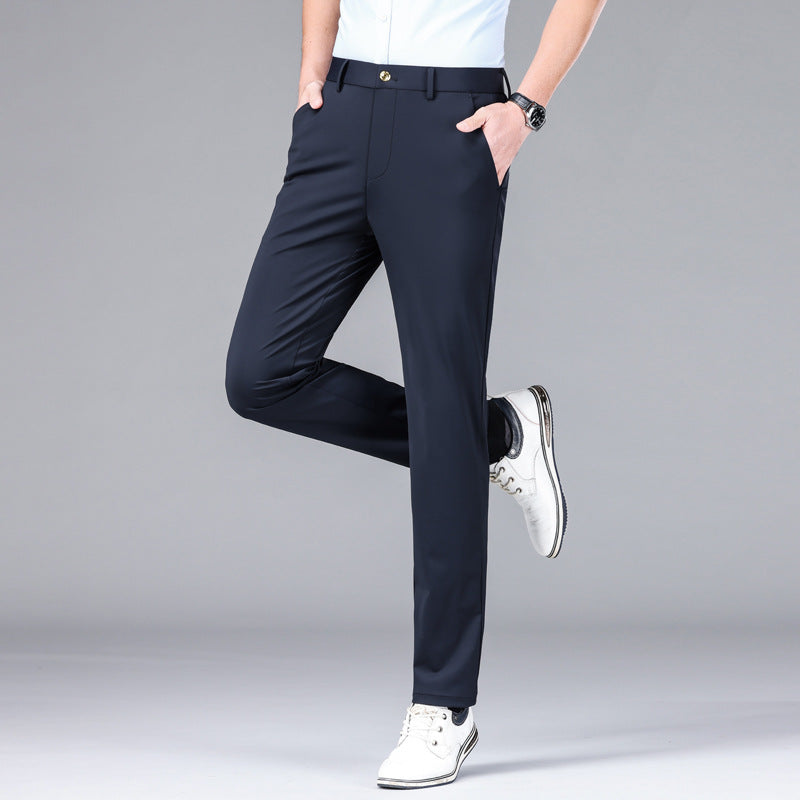 Men's Unique Fashion Casual Suit Pants High Elasticity