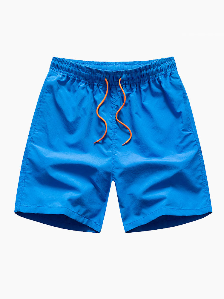 3 Pieces Man Mid Length Drawstring Swim Shorts