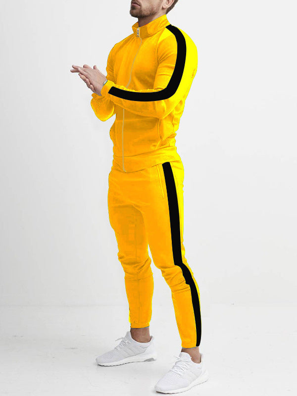 Men's Color Block 2-Piece Tracksuit