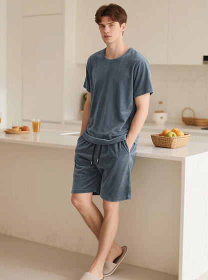 Men's Shirt & Shorts Set