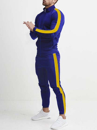 Men's Color Block 2-Piece Tracksuit