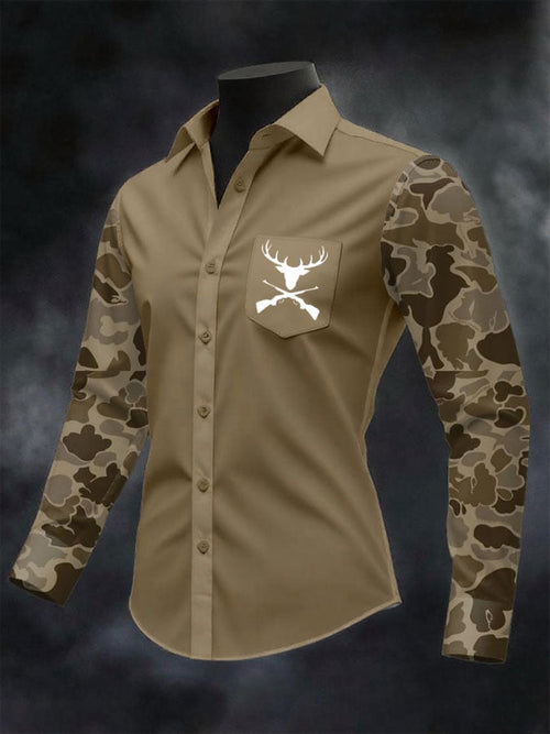 Men's Western Style Casual Shirt