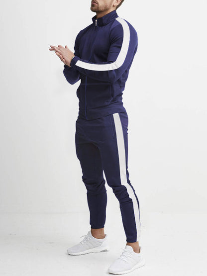Men's Color Block 2-Piece Tracksuit