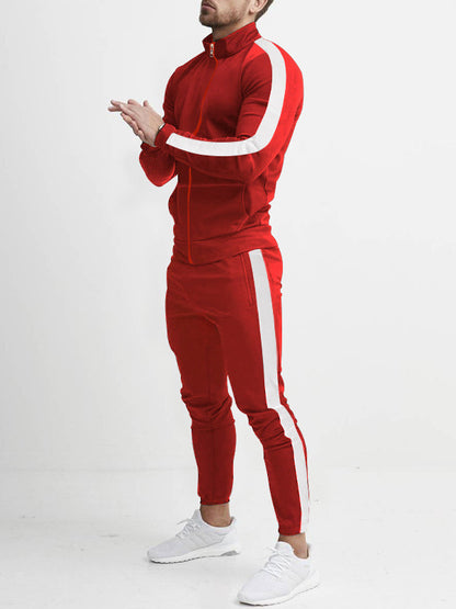 Men's Color Block 2-Piece Tracksuit