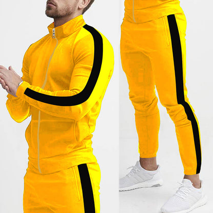 Men's Color Block 2-Piece Tracksuit