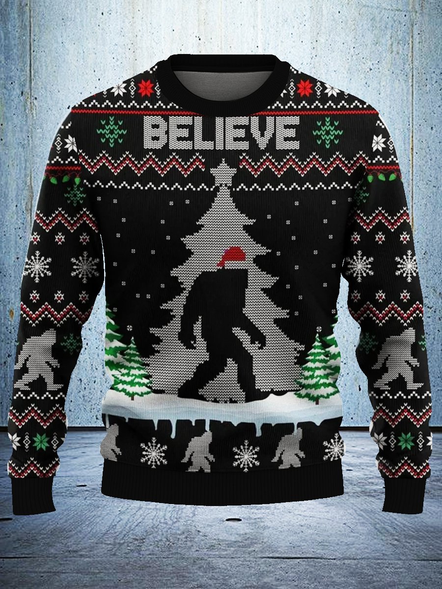 Retro And Ugly Christmas Sweatshirt