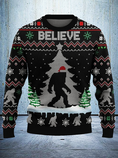Retro And Ugly Christmas Sweatshirt