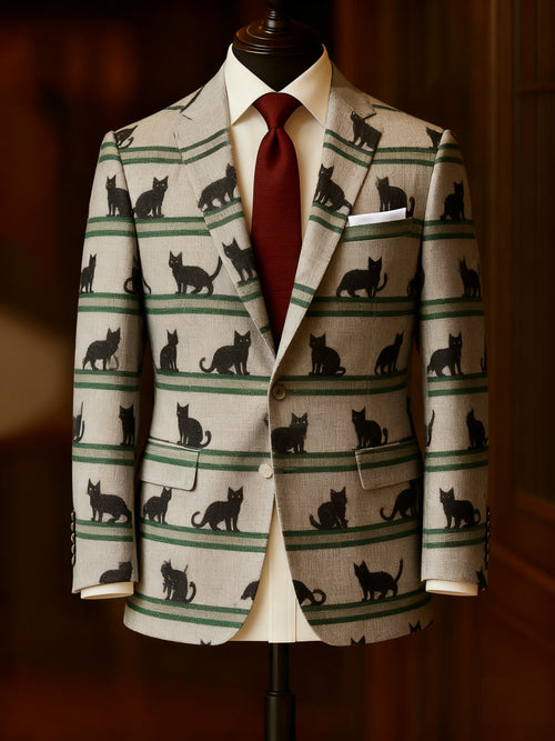Men's Business Retro Casual Suit Jacket