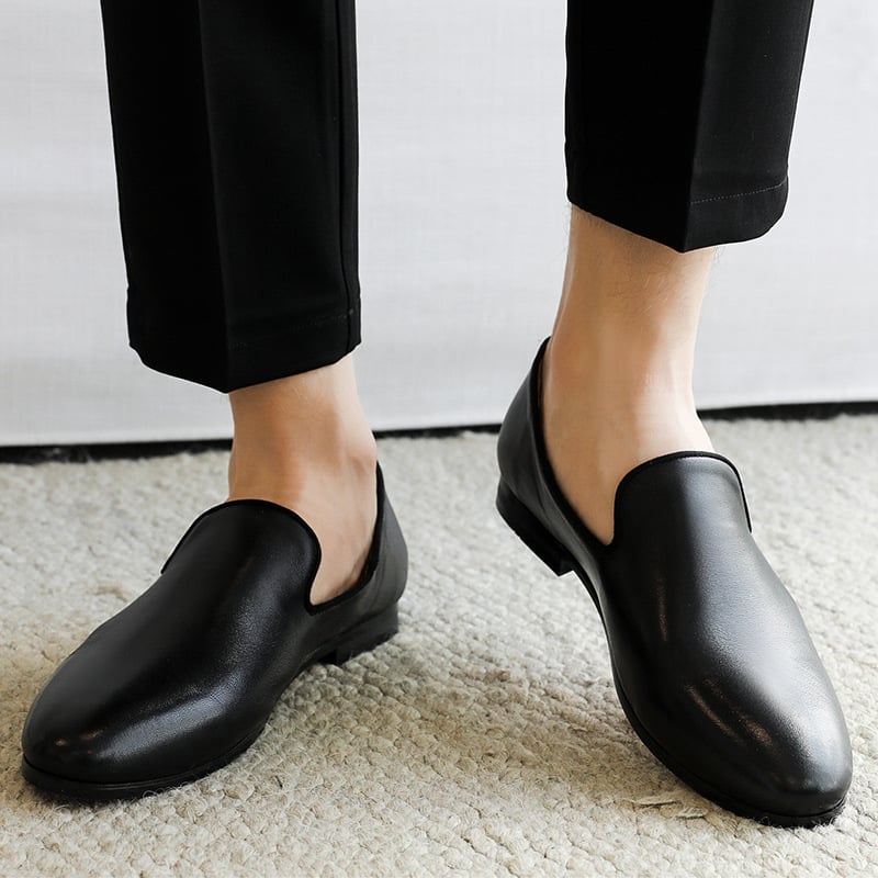 Men PU Solid Color Fashion Business Casual Party Daily Loafers