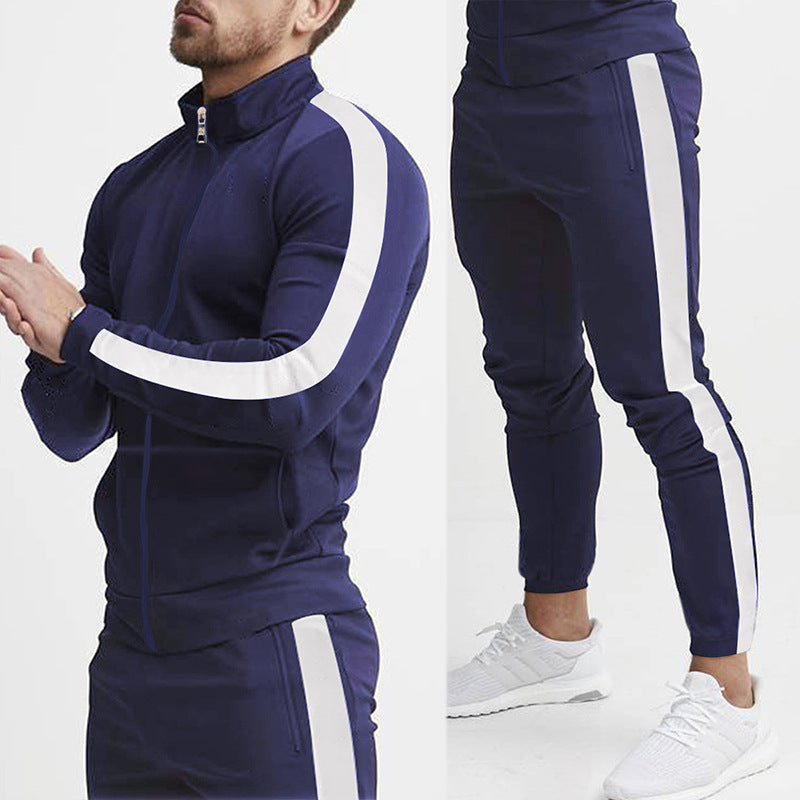 Men's Color Block 2-Piece Tracksuit