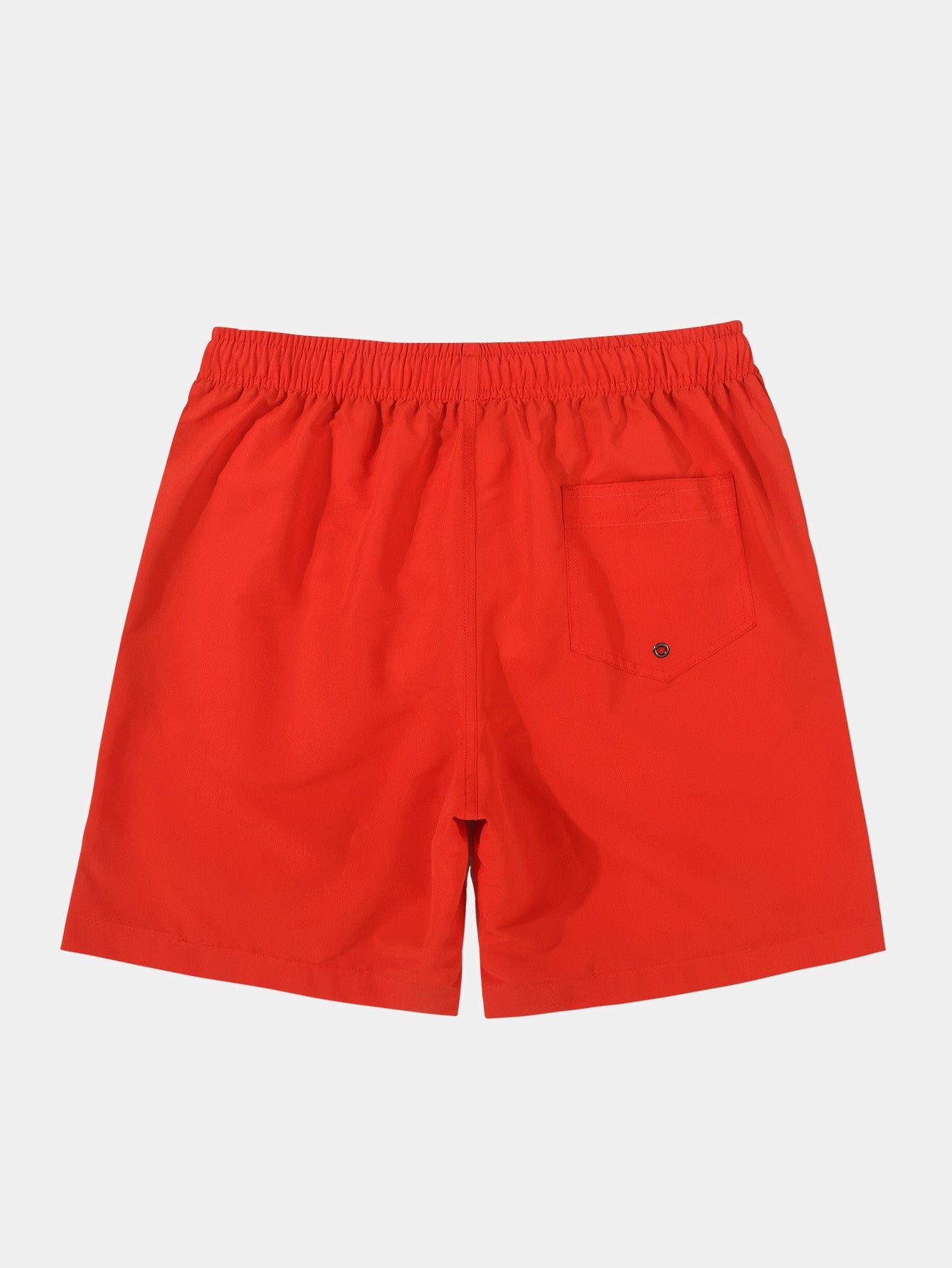 3 Pieces Contrast Waistband Swim Shorts