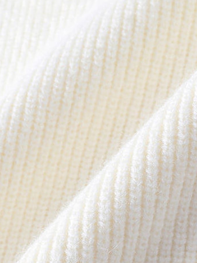Men's Casual Warm Knitted Stand Collar Diagonal Button Sweater Base Layer