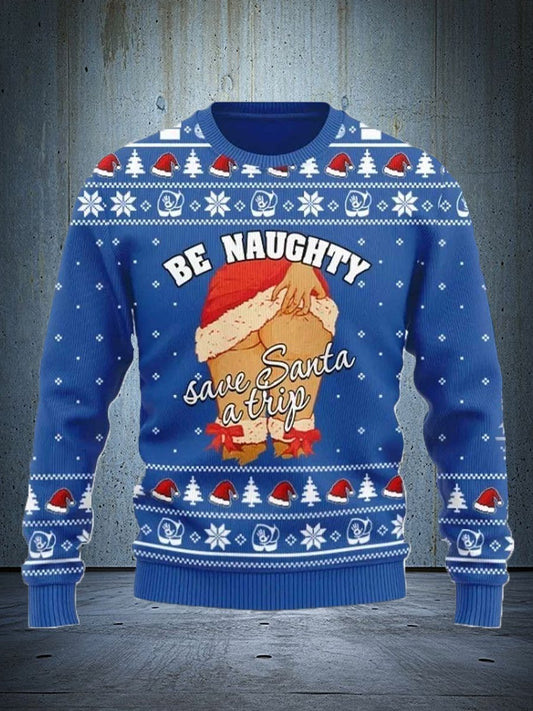 A funny yet ugly Christmas sweatshirt