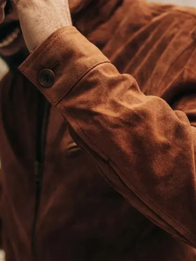 Men's Fashion Retro Zipper Casual Jacket Coat