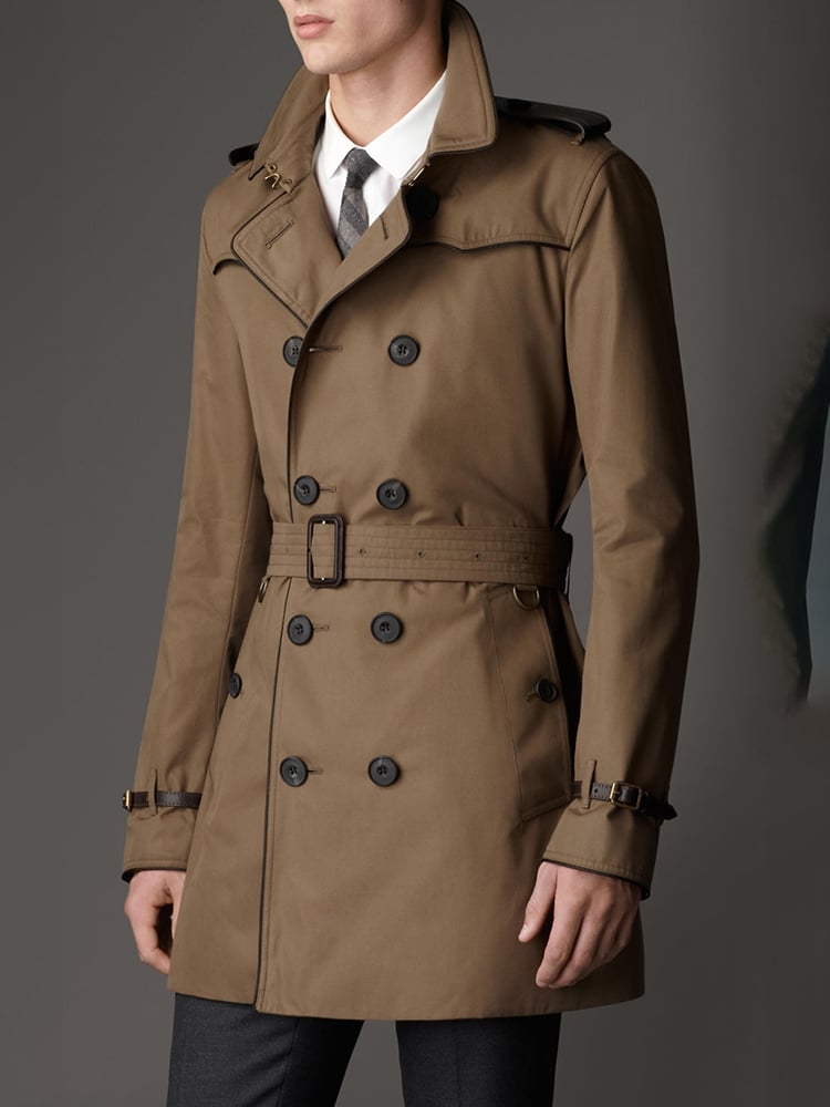 Men's Light Luxury Business Pocket Windbreaker