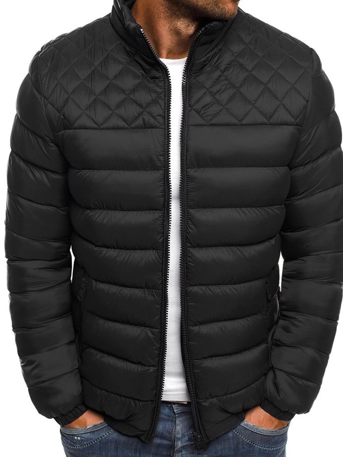 Men's Retro Pleated Cotton Casual Coat