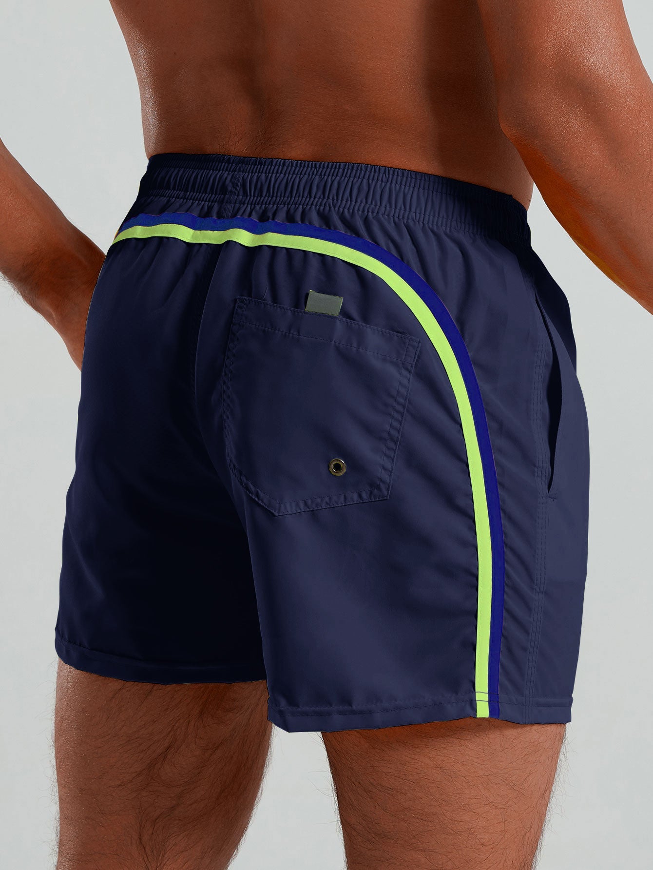 Contrast Trim 3" Swim Shorts