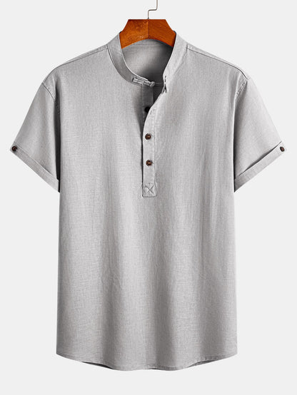 Linen Henry Shirt