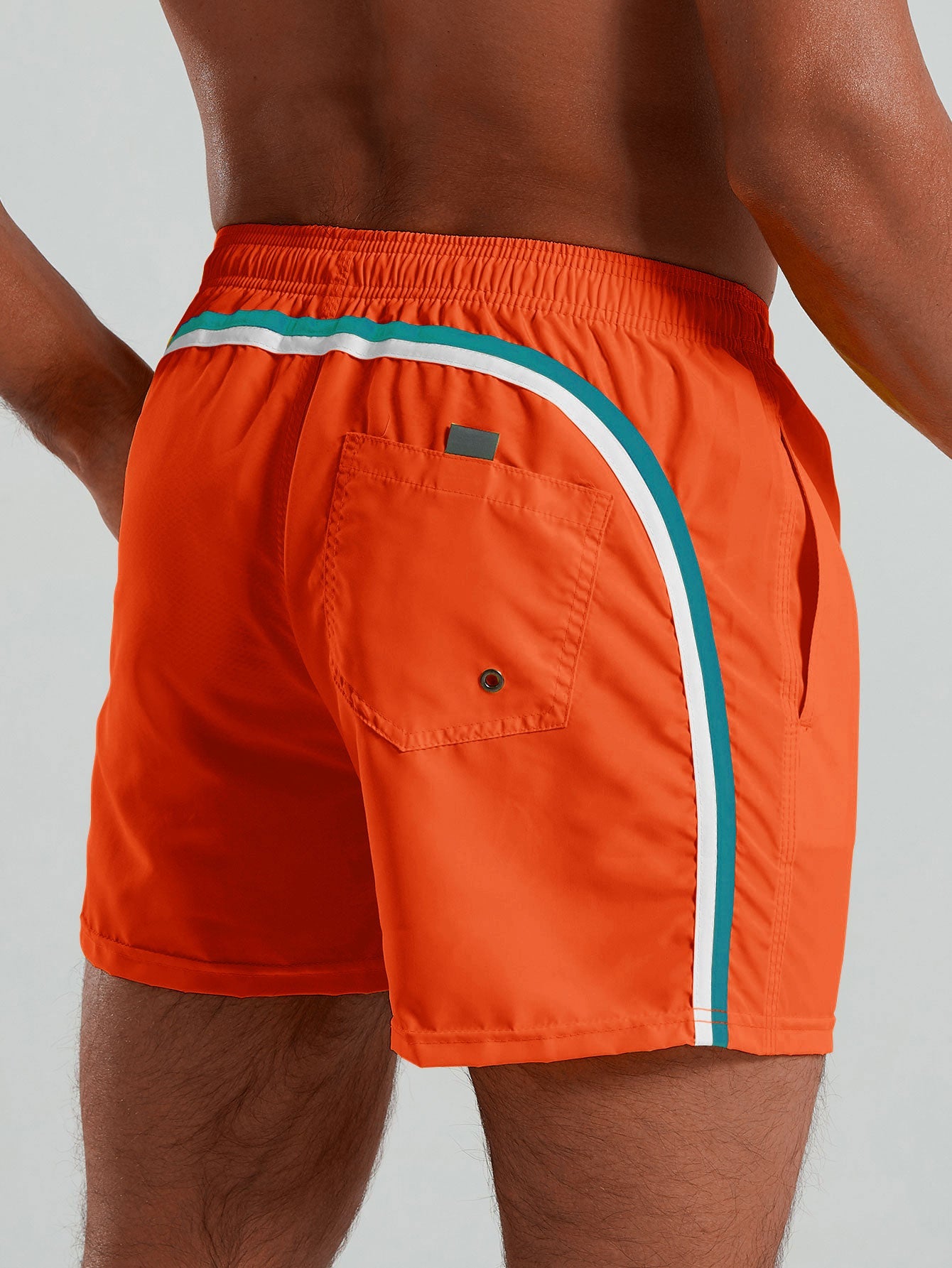 Contrast Trim 3" Swim Shorts