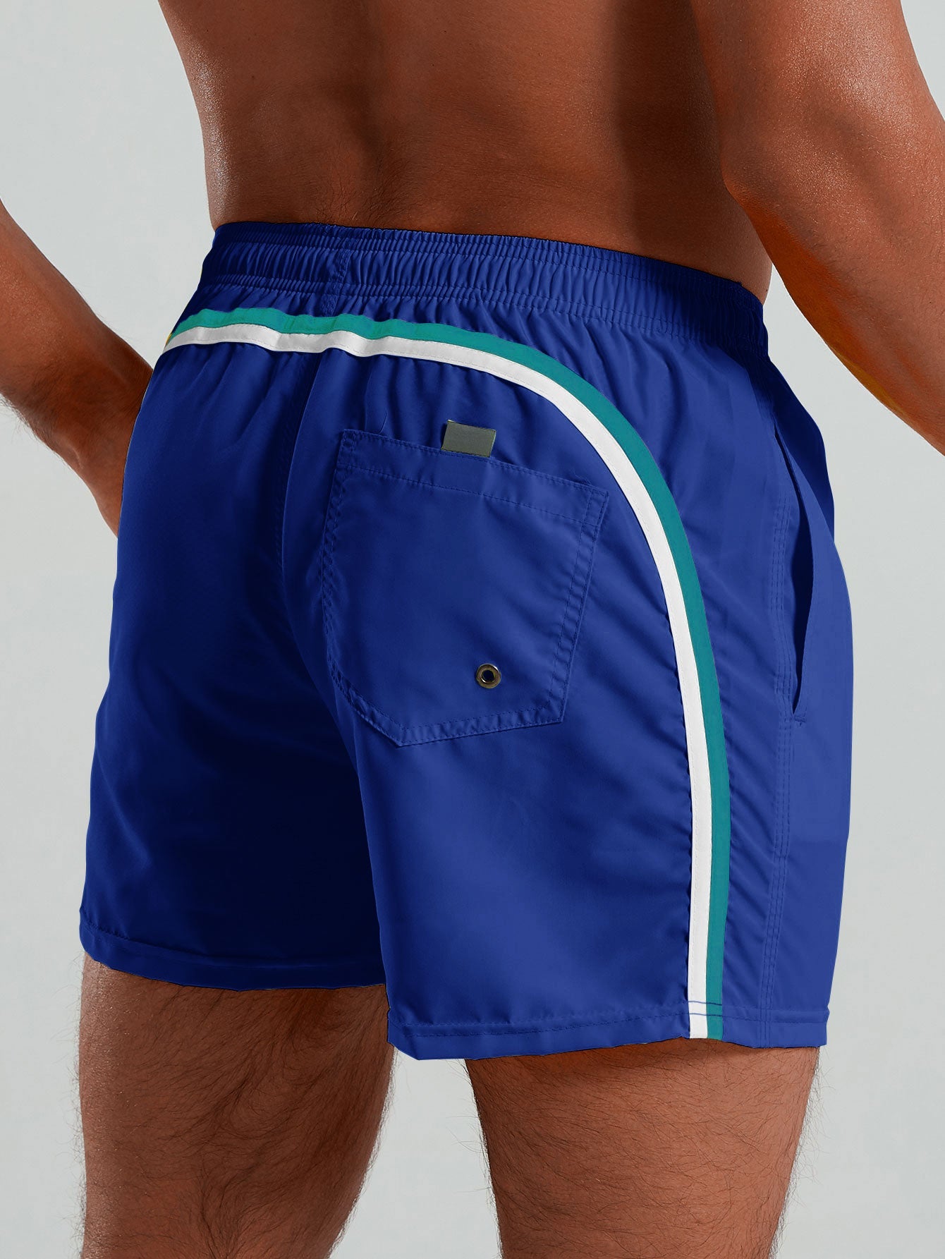 Contrast Trim 3" Swim Shorts