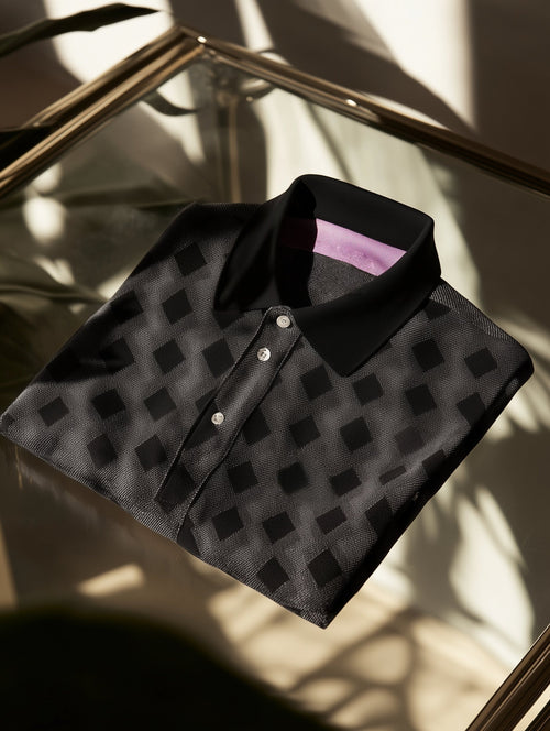 Men's Classic Business Old Money Button Short Sleeve Polo Shirt