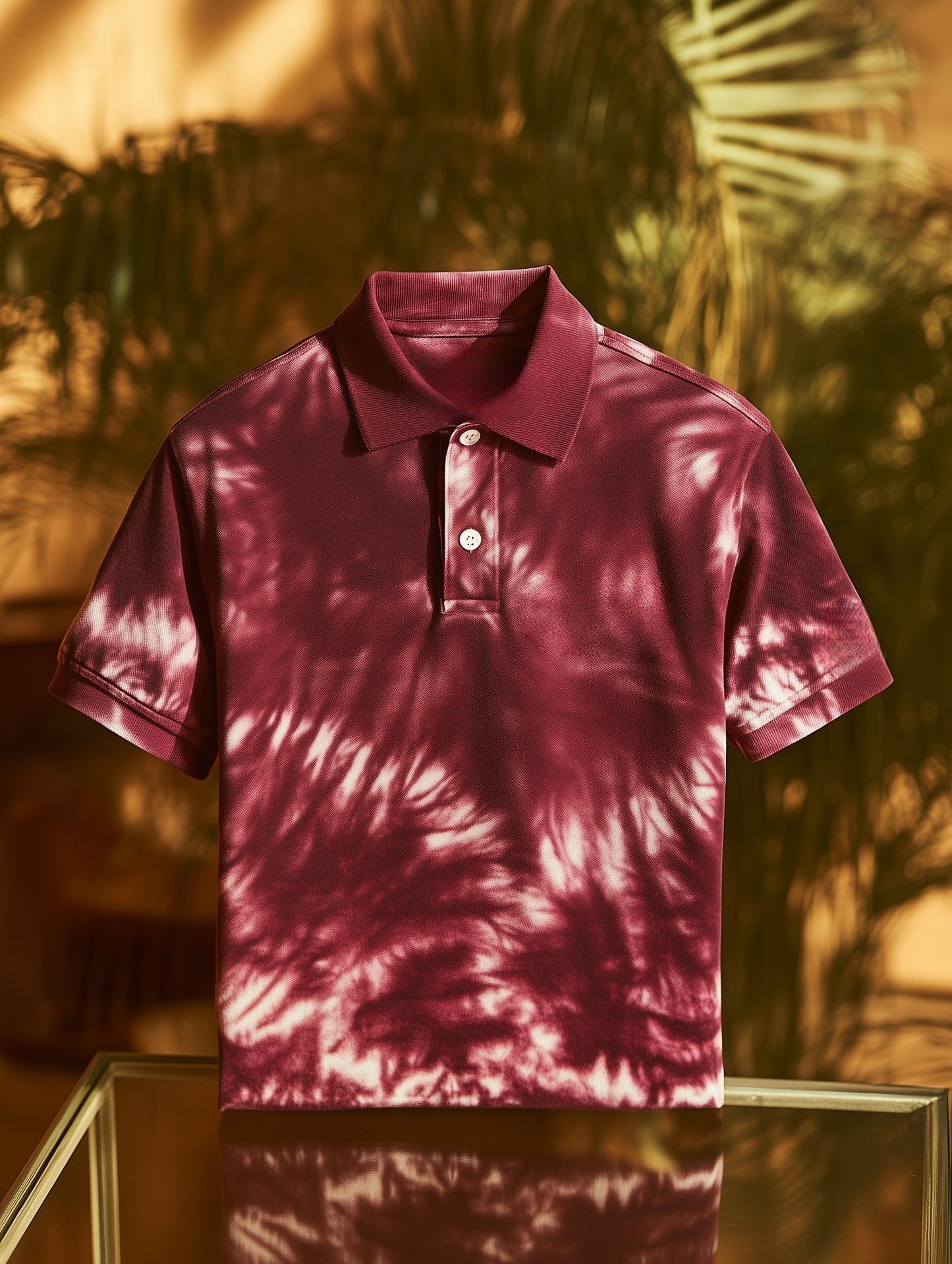Men's Classic Business Old Money Button Short Sleeve Polo Shirt