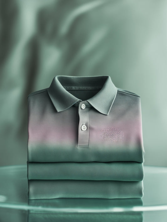 Men's Classic Business Old Money Button Short Sleeve Polo Shirt