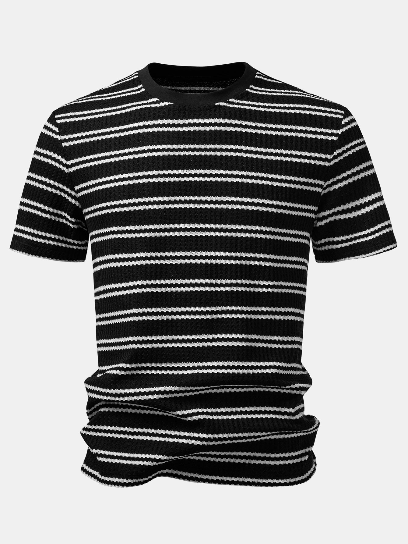 Stripe Waffle T-Shirt