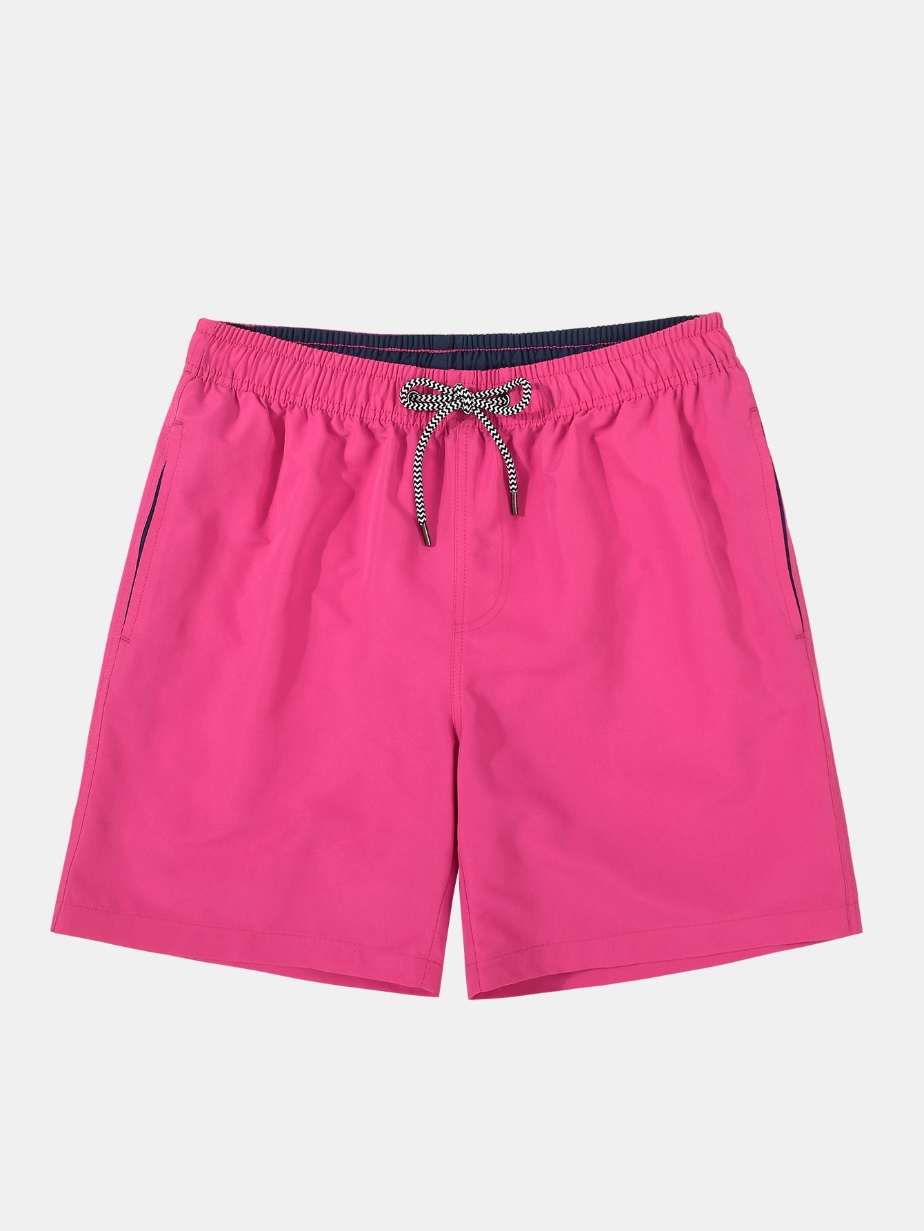 Contrast Waistband Swim Shorts
