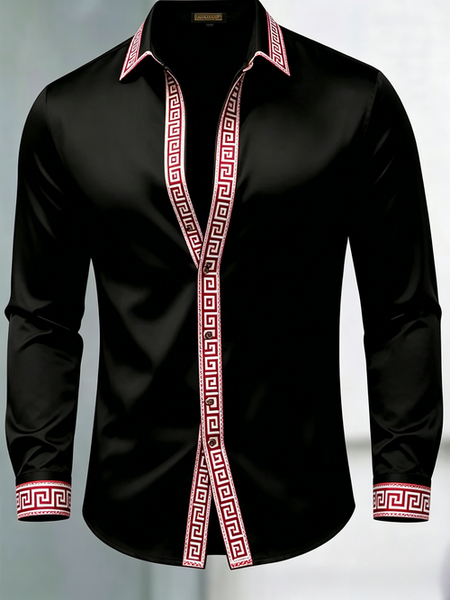 Men's Luxury Gorgeous Long Sleeve Shirt