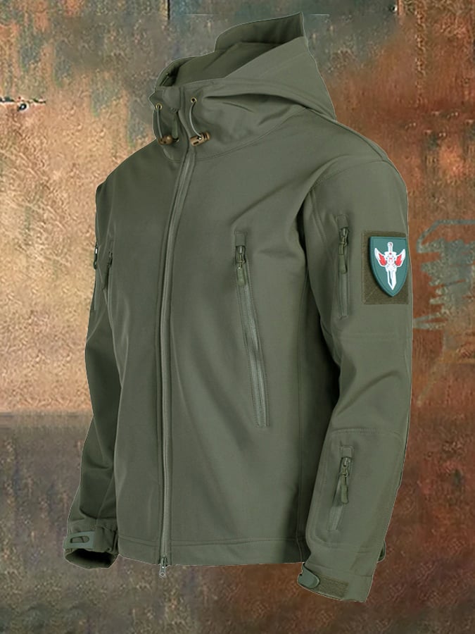 Men's outdoor training waterproof and tear-proof training jacket