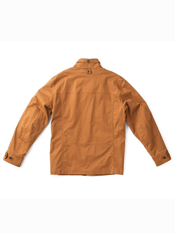 Men's Retro Western Colorblock Multi-Pocket Outdoor Outer Jacket