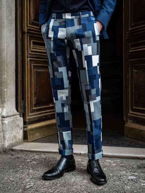 Men's Casual Luxury Suit Trousers