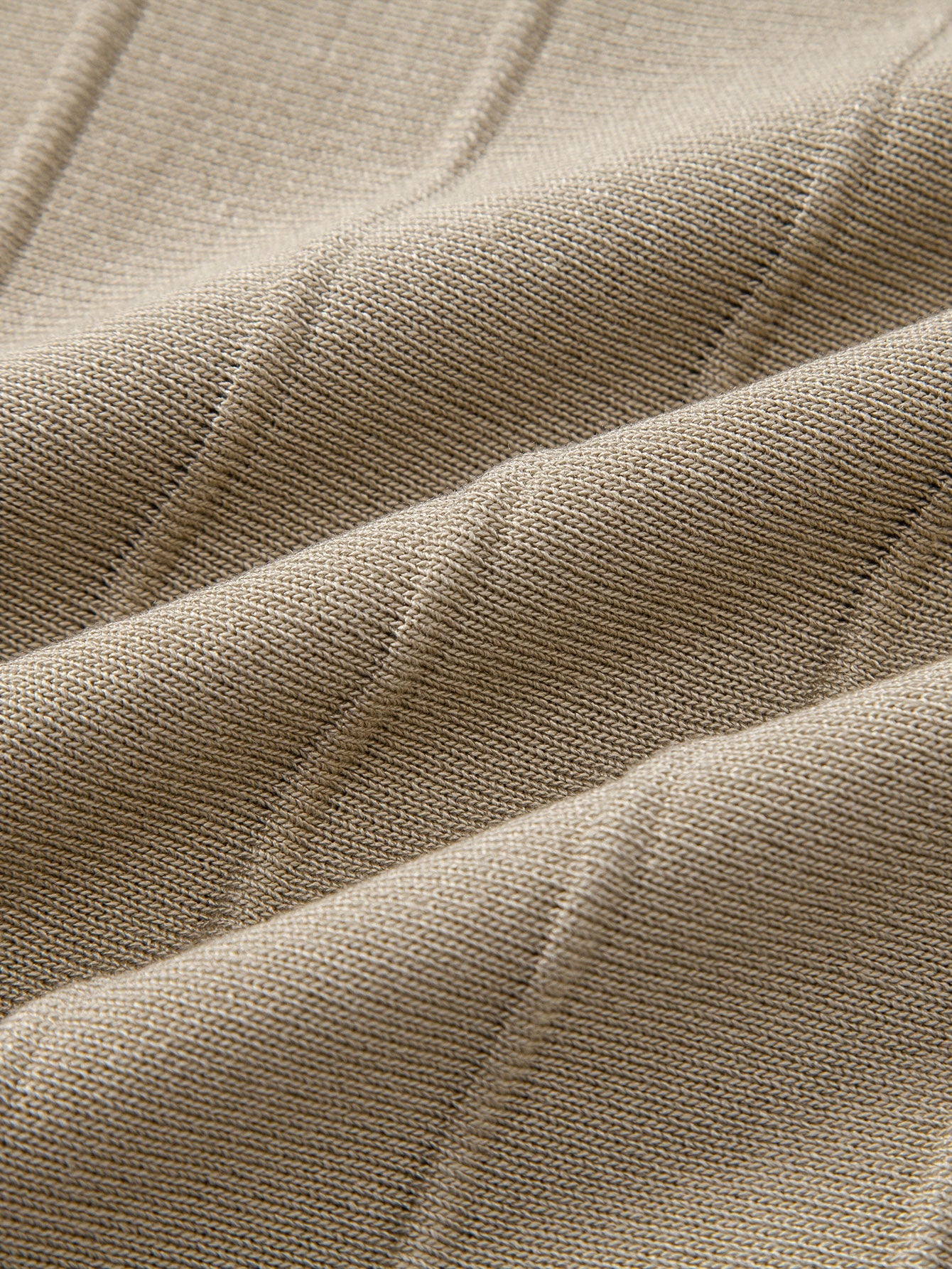 Striped Jacquard Knit T-Shirt