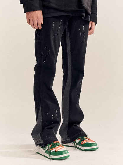 Men's Stylish Graffiti Ink Pants
