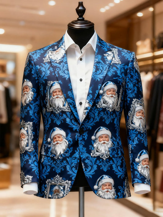 Men's Business Casual Christmas Suit Outerwear