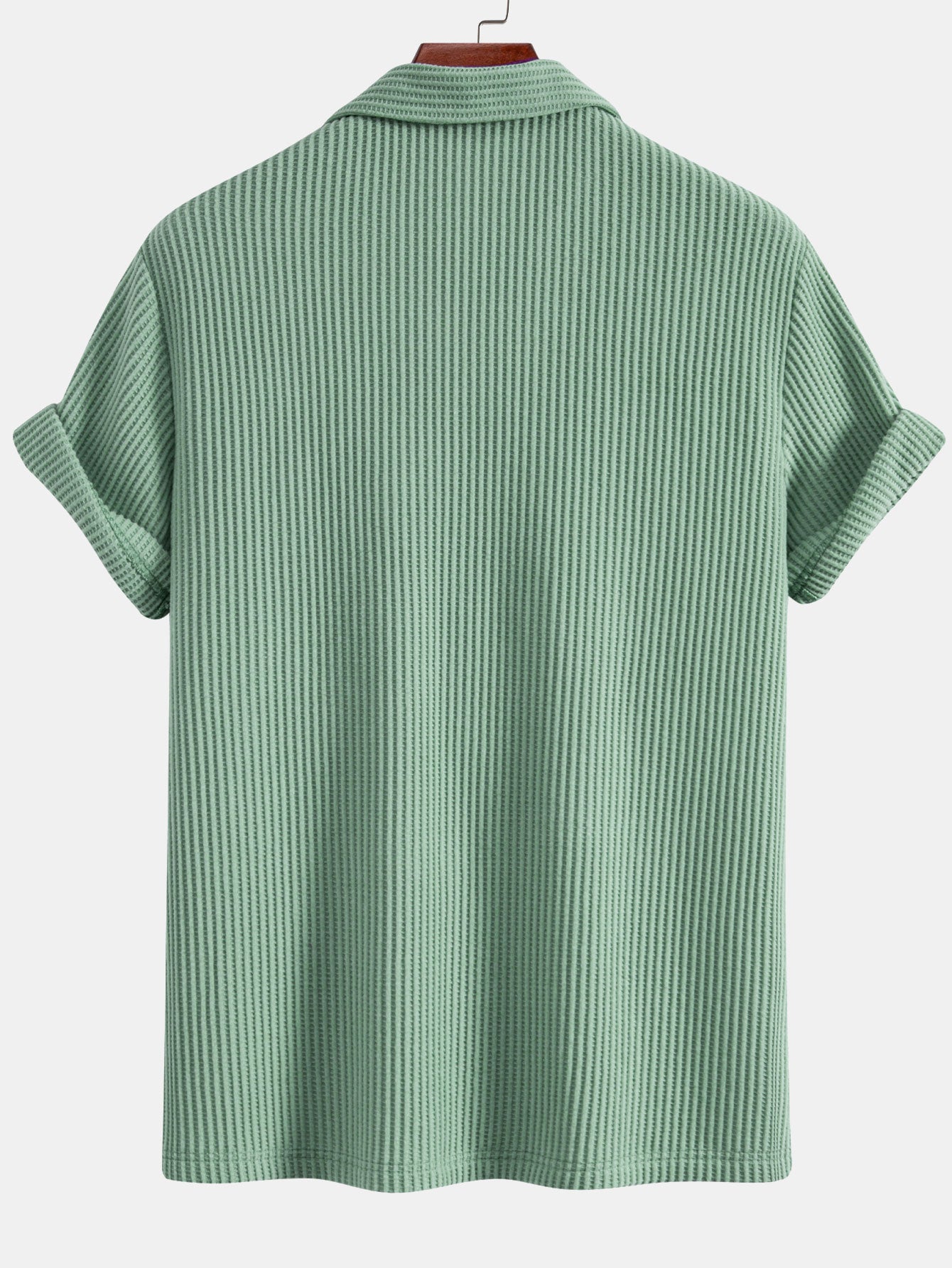 Waffle Button Up Shirt