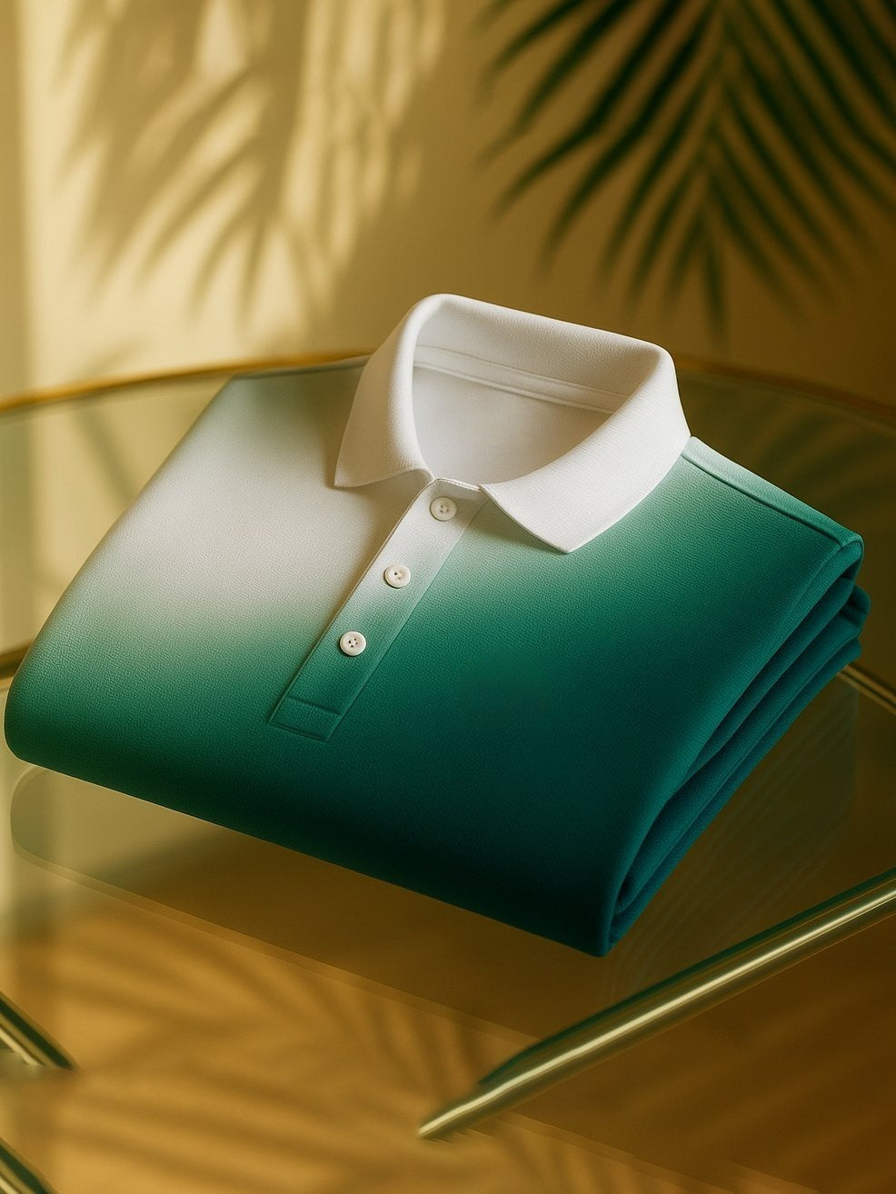 Men's Classic Business Old Money Button Short Sleeve Polo Shirt