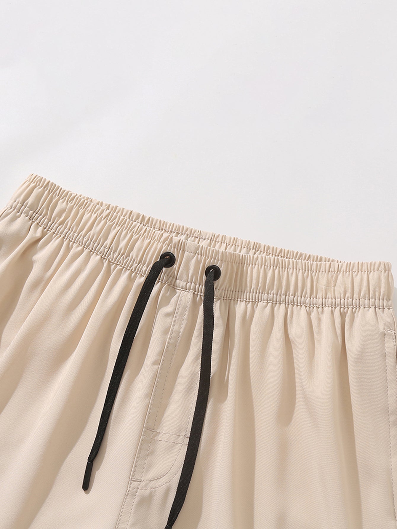 2 In 1 Drawstring Pocket Quick Dry Swim Shorts