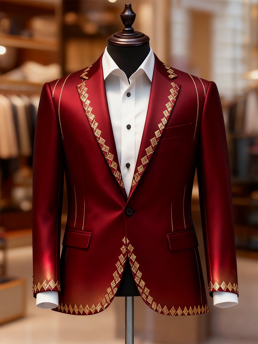Men's Business Casual Suit