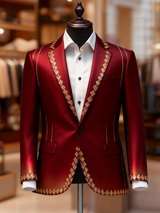 Men's Business Casual Suit