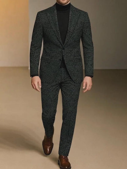 Men's Classic Old Money Business Suit Blazer