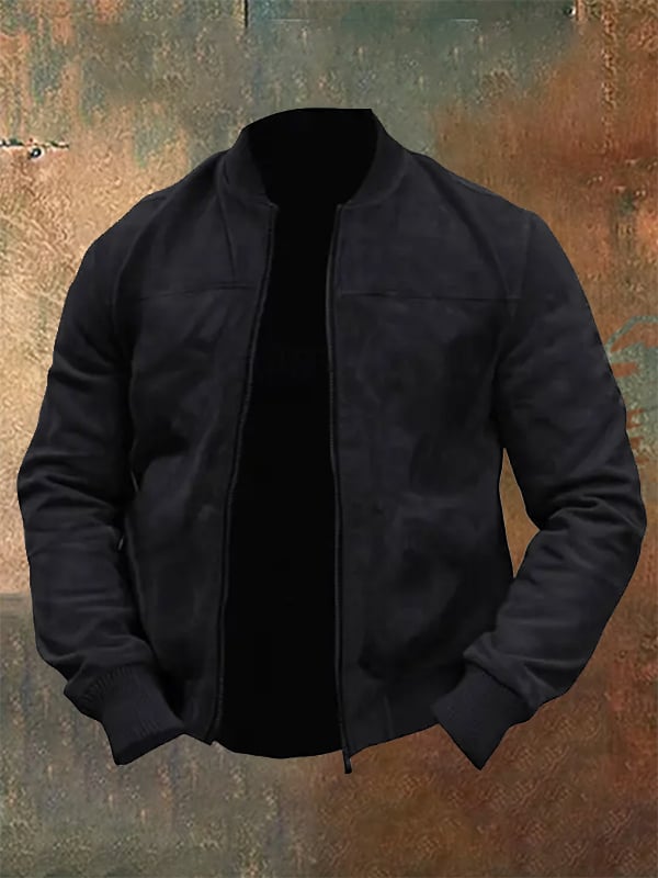 Men's Western Outdoor Vintage Multi-Pocket Jacket