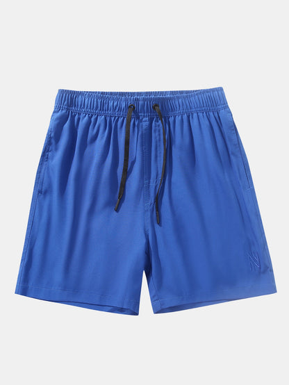 2 In 1 Drawstring Pocket Quick Dry Swim Shorts