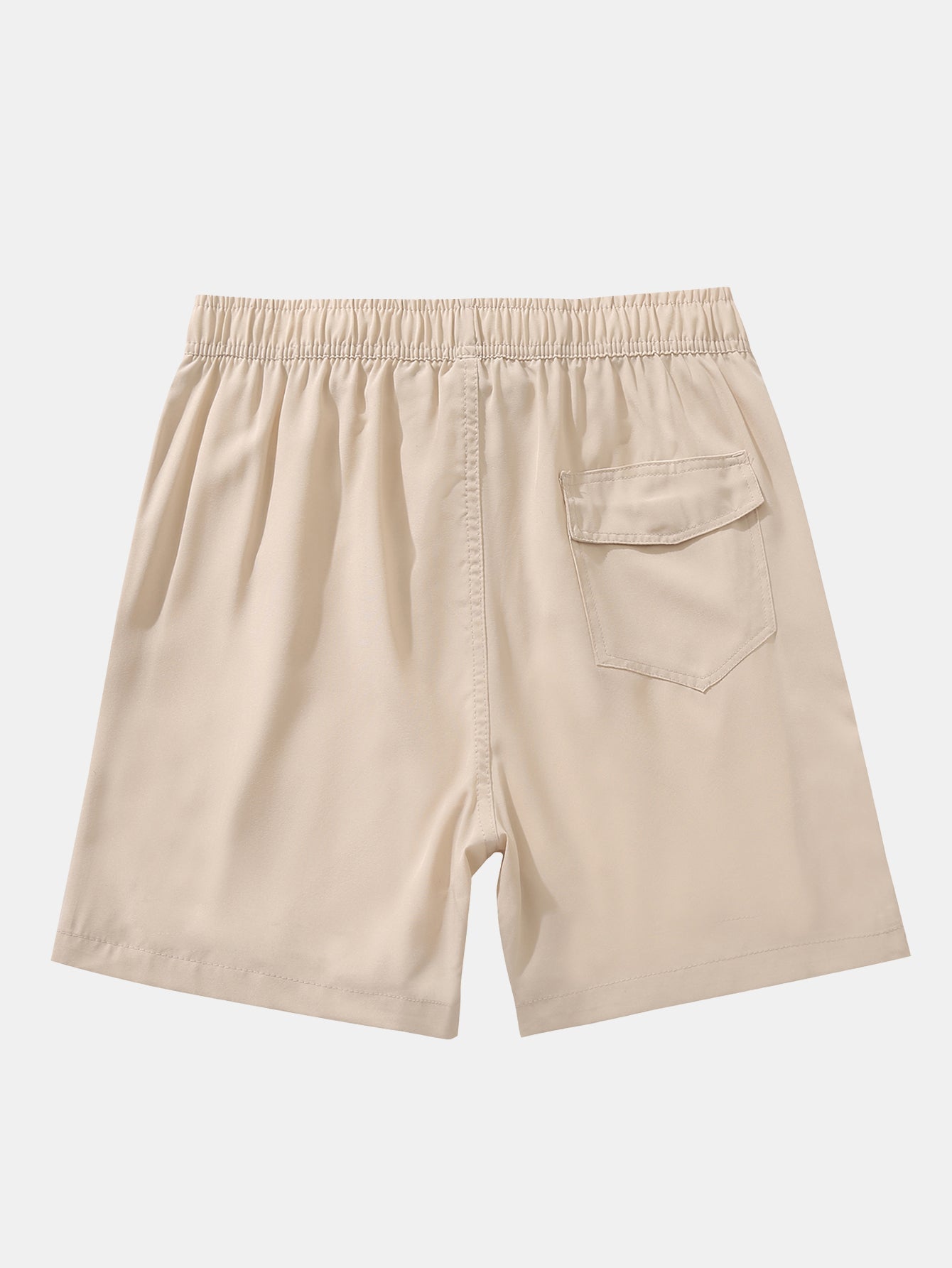 2 In 1 Drawstring Pocket Quick Dry Swim Shorts