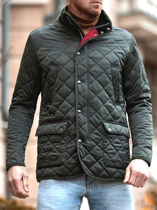 Men's Vintage Pleated Cotton Casual Jacket